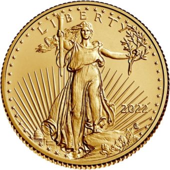 Gold American Eagle 1/4 oz. Gem/BU (Random Year)