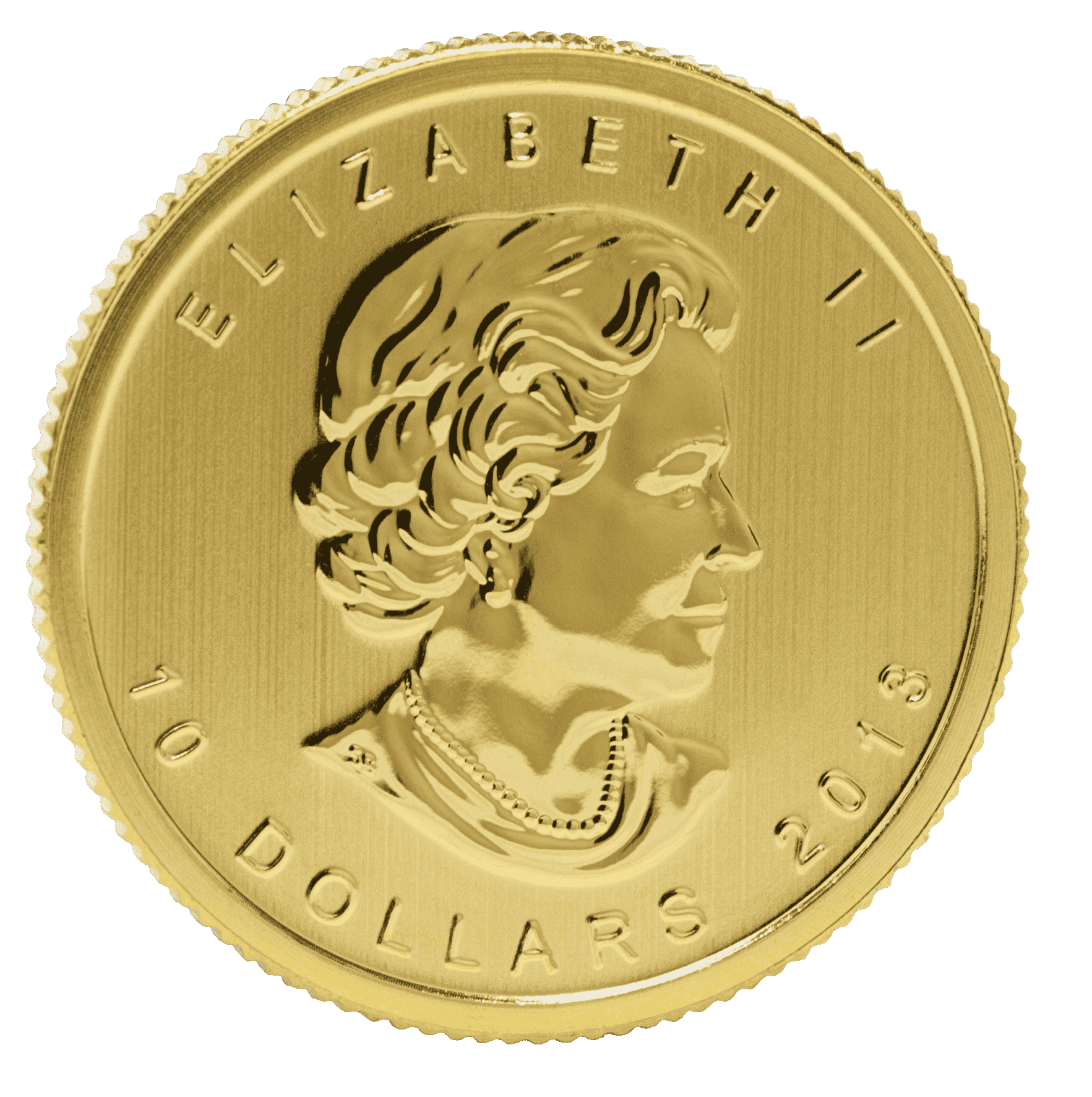 Gold Canadian Polar Bear 1/4 Ounce Coin