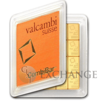 Gold Valcambi Suisse 20 Gram CombiBar