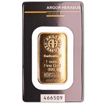Argor-Heraeus Gold Bar - 1 oz