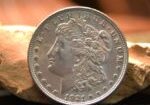 1921 Morgan silver dollar with 90% silver