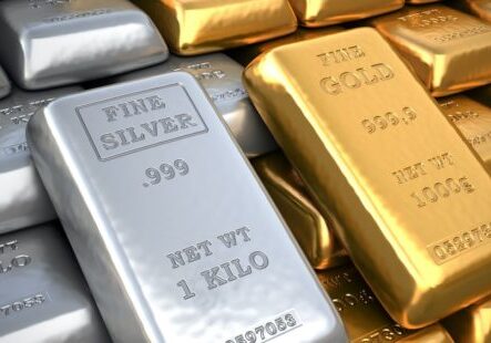gold and silver